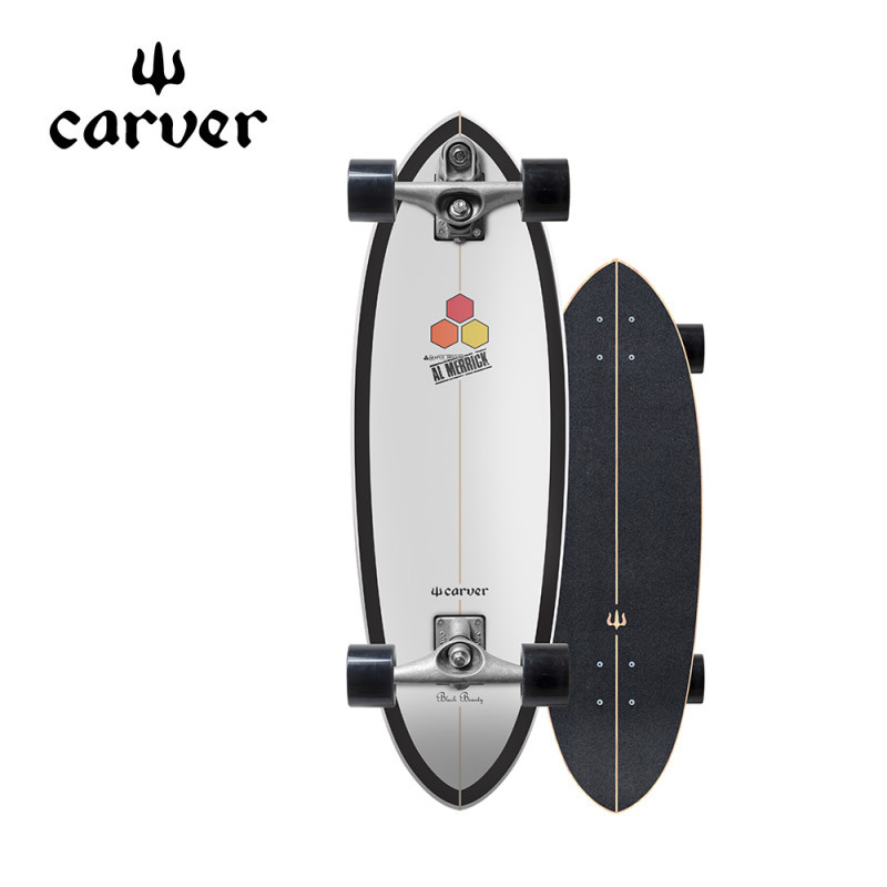 Carver Super Surfer Raw C7 Complete Skateboard