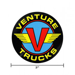 Sticker VENTURE Trucks V Wings Logo