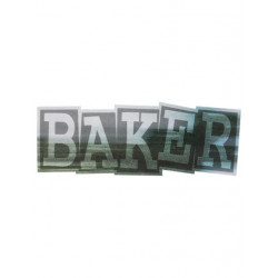 BAKER Logo Watercolor Sticker
