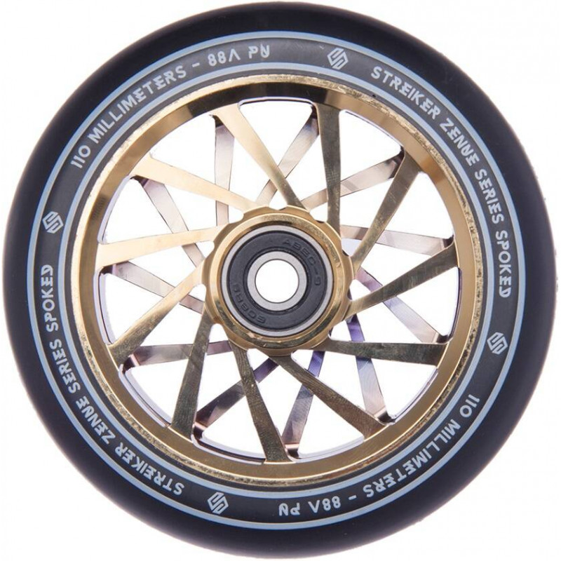 Zenue Black Series 110mm x1 STRICKER Freestyle Scooter Wheel