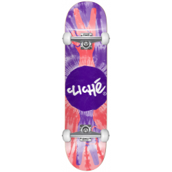 Peace Purple Red 8" CLICHé Complete Skateboard