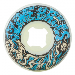 Roues Vomit II White Blue 53mm 97A SLIME BALLS