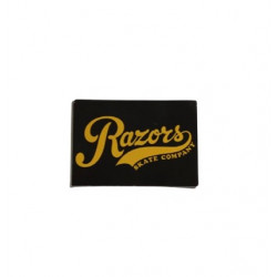 RAZORS Yellow Logo Sticker