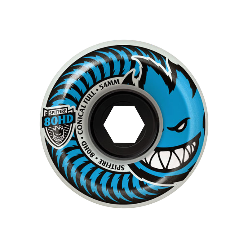 Roues 54mm 80HD conical full natural SPITFIRE x4