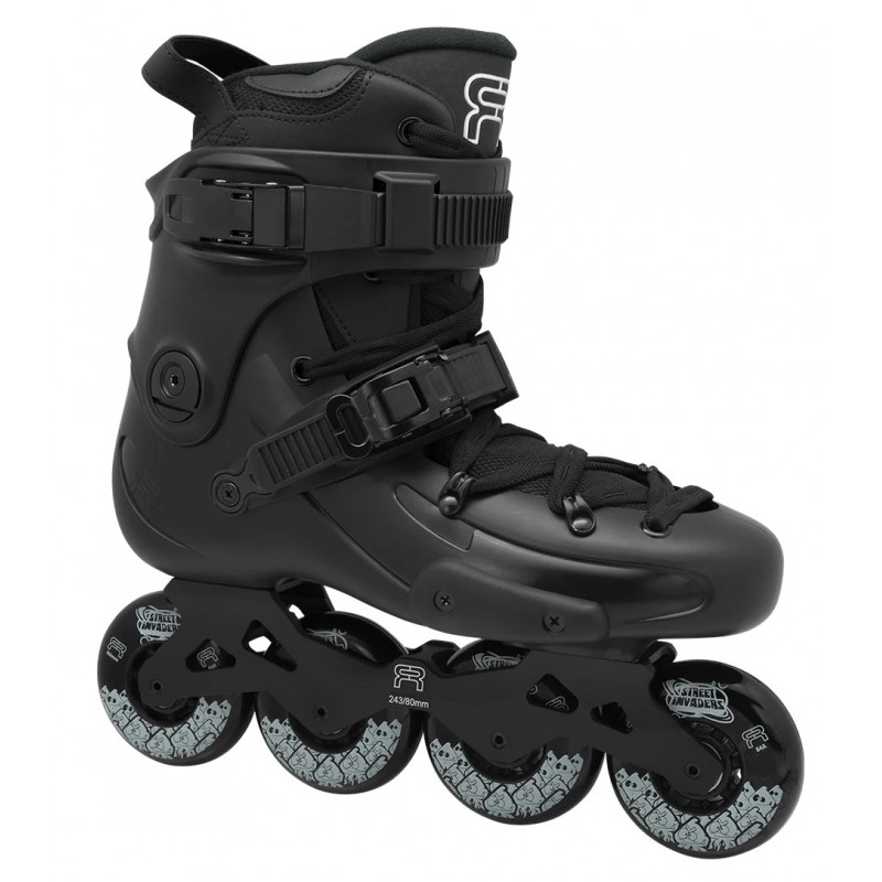 Roller complet FR1 80 noir FR SKATE