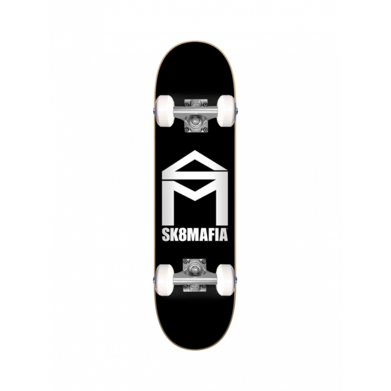 Micro Complete SK8 Mafia House Logo Black 6.0"X23.5"