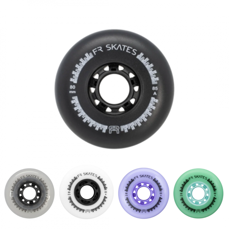 Downtown 80mm 85A FR Skates Wheels x4