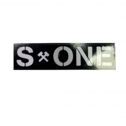 Plaque de 5 stickers S-ONE