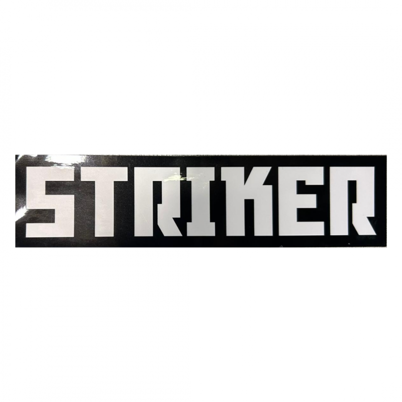 Sticker STRIKER rectangle
