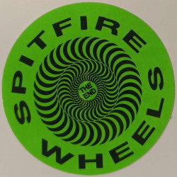 SPITFIRE Wheels The End Sticker green