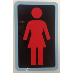 GIRL Skateboard Logo red Sticker