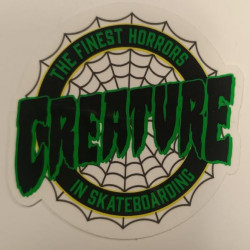 copy of CREATURE Skateboard Sticker spider