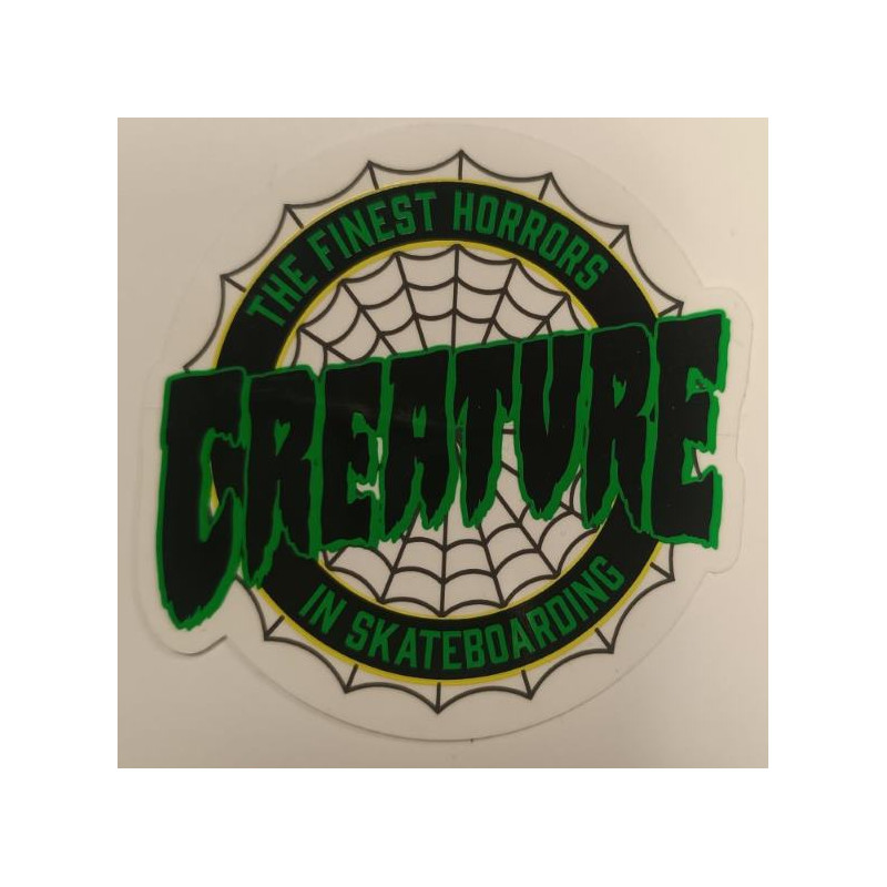 copy of CREATURE Skateboard Sticker spider