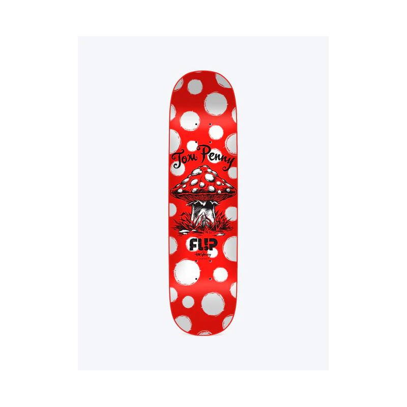 Penny Dots red 8.125″ Flip skate deck