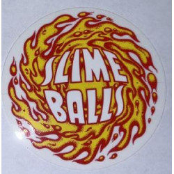 sticker slime balls big logo