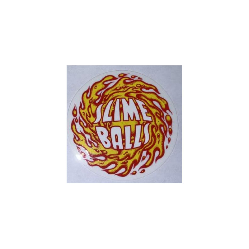 sticker slime balls big logo