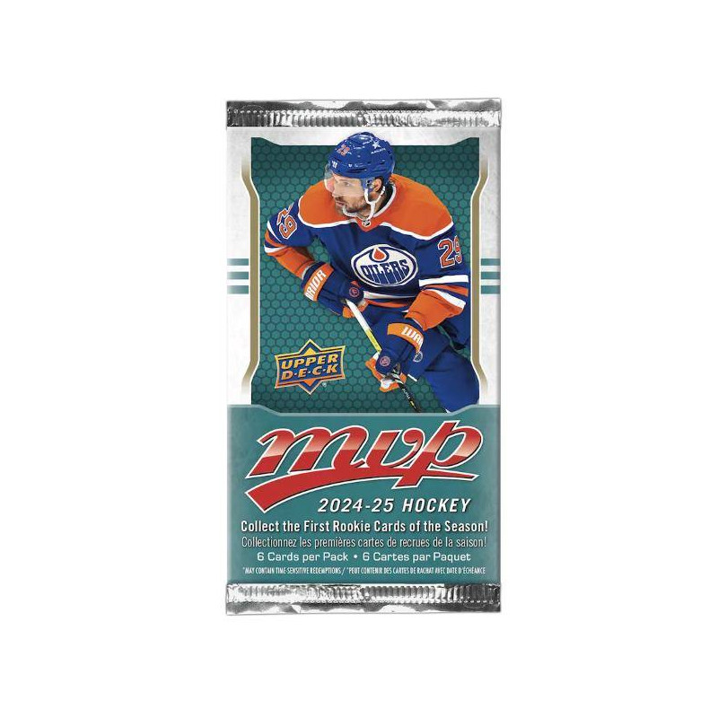 NHL Upper Deck MVP 2024-2025 6 Card Pack