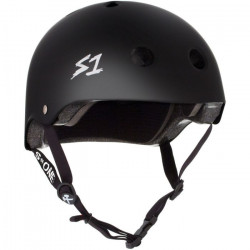 S-ONE HELMET LIFER Black Matte Bright black Straps