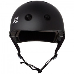 S-ONE HELMET LIFER Black Matte Bright black Straps