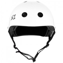 copy of S-ONE HELMET LIFER Black Matte Bright black Straps