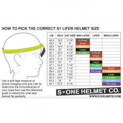 copy of S-ONE HELMET LIFER Black Matte Bright black Straps