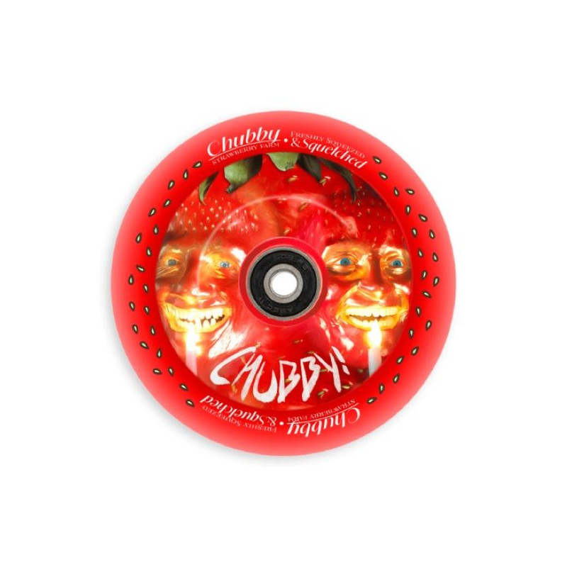 Melo 110mm Strawberry Farm CHUBBY Freestyle Scooter Wheel