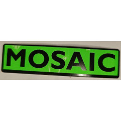 MOSAIC Skateboard Sticker brand