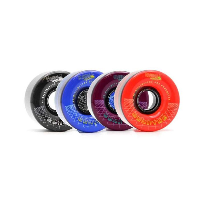 Quantom 62mm 80A x4 CLOUDS Urethane Wheels