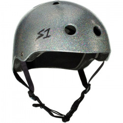 S-ONE helmet LIFER silver glitter