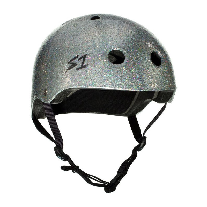 S-ONE helmet LIFER silver glitter