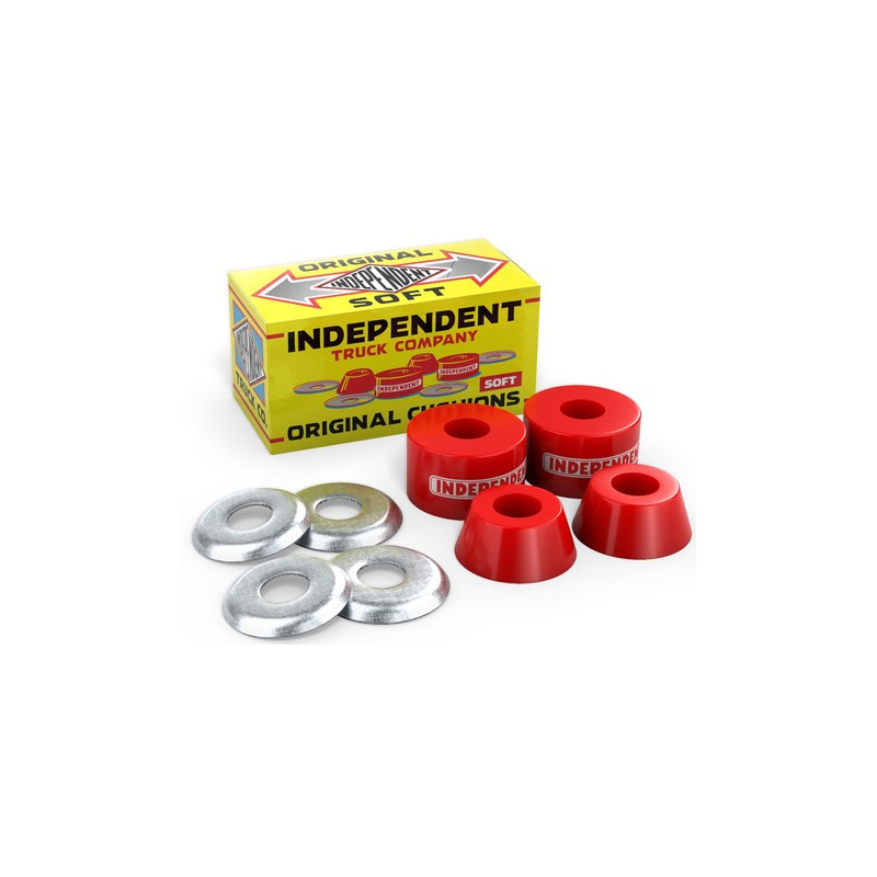 Original Bushings soft 90A rouge x4 INDEPENDENT