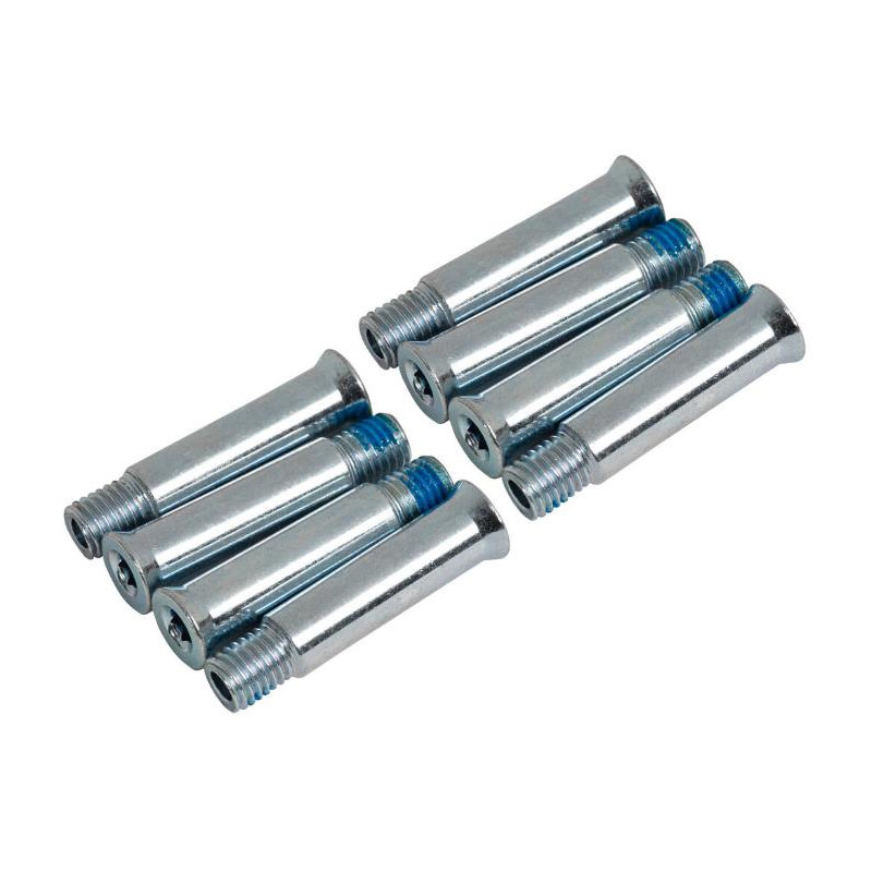 Steel Single Axle Hex 36mm/8mm - 8 Pack POWERSLIDE