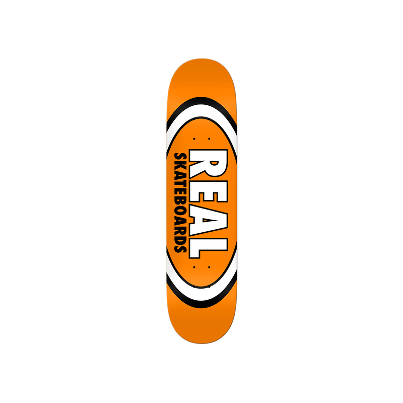 Real deck team classic oval 7.5 X 29 true mid orange