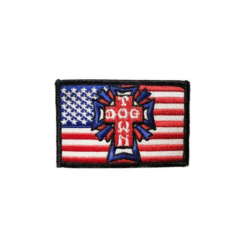 Dogtown USA Flag Patch 7.5cm