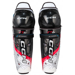 CCM Jetspeed FT6 junior Shin guards