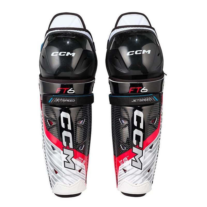 CCM Jetspeed FT6 junior Shin guards